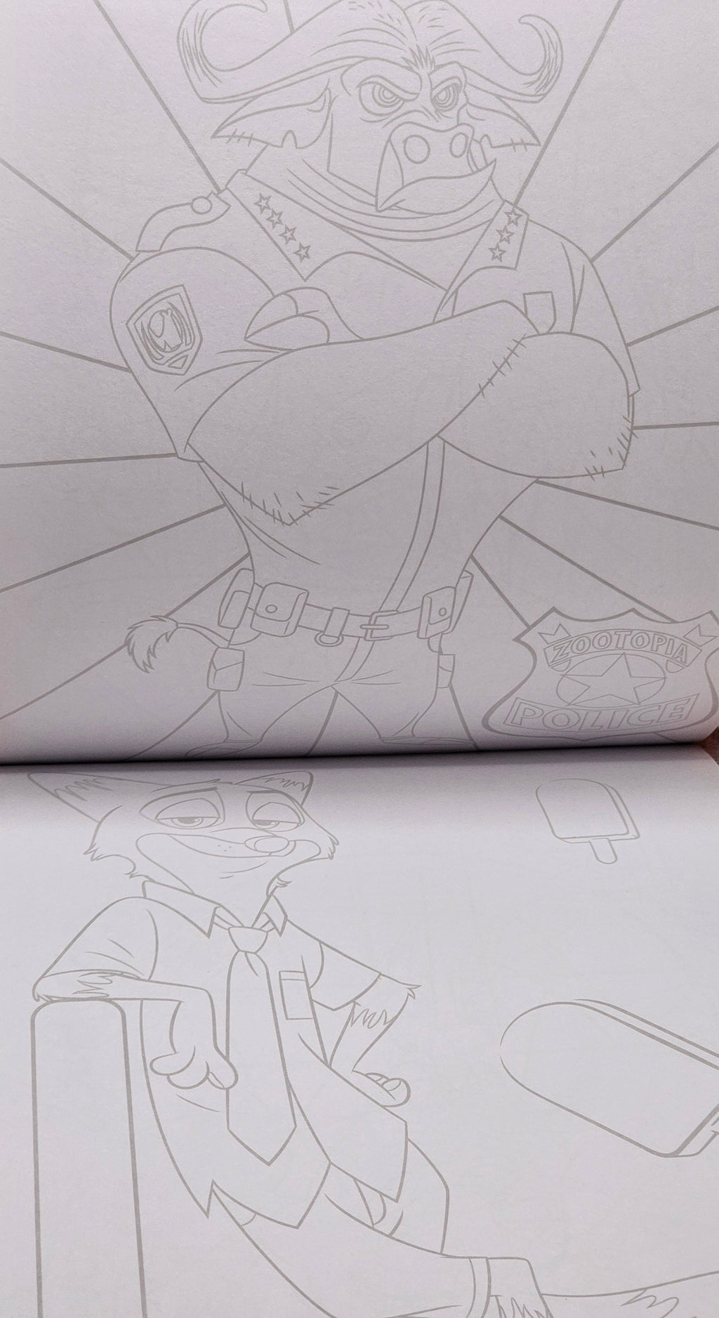 Zootopia Colouring Book