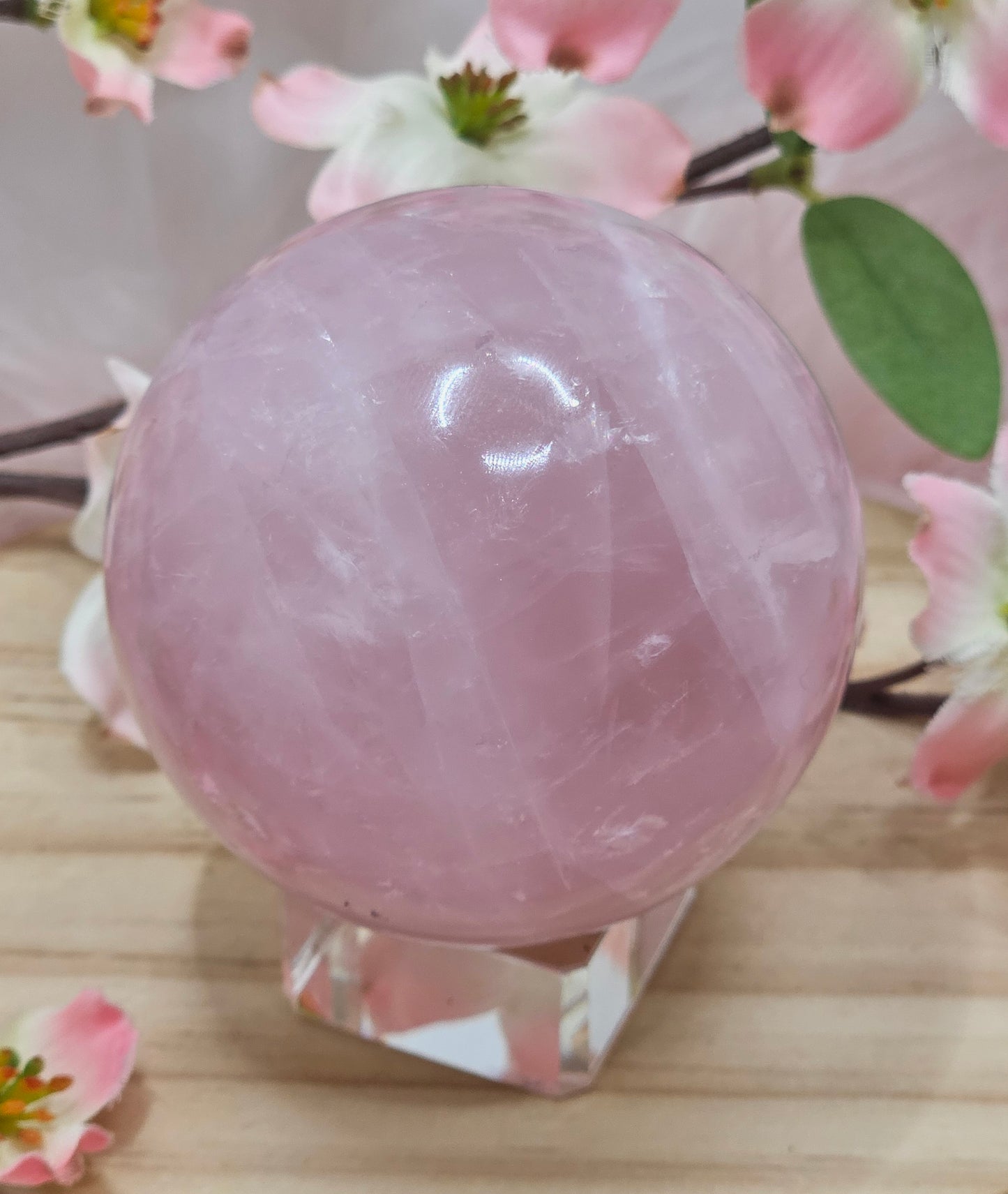 Rose Quartz Sphere