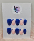 Midnight Bloom 24pc Press On Nail Set