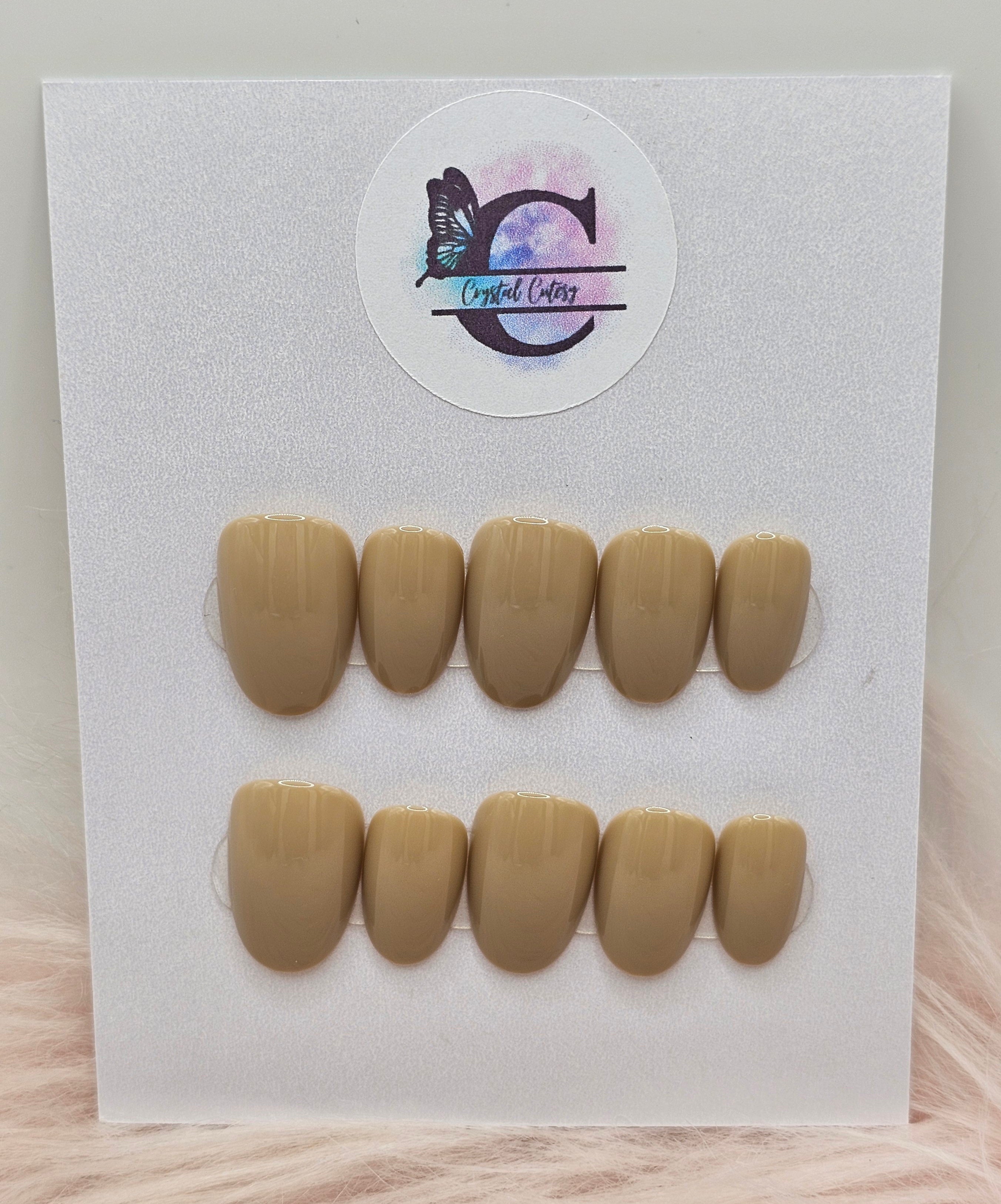 Honey Latte 24pc Press On Nail Set