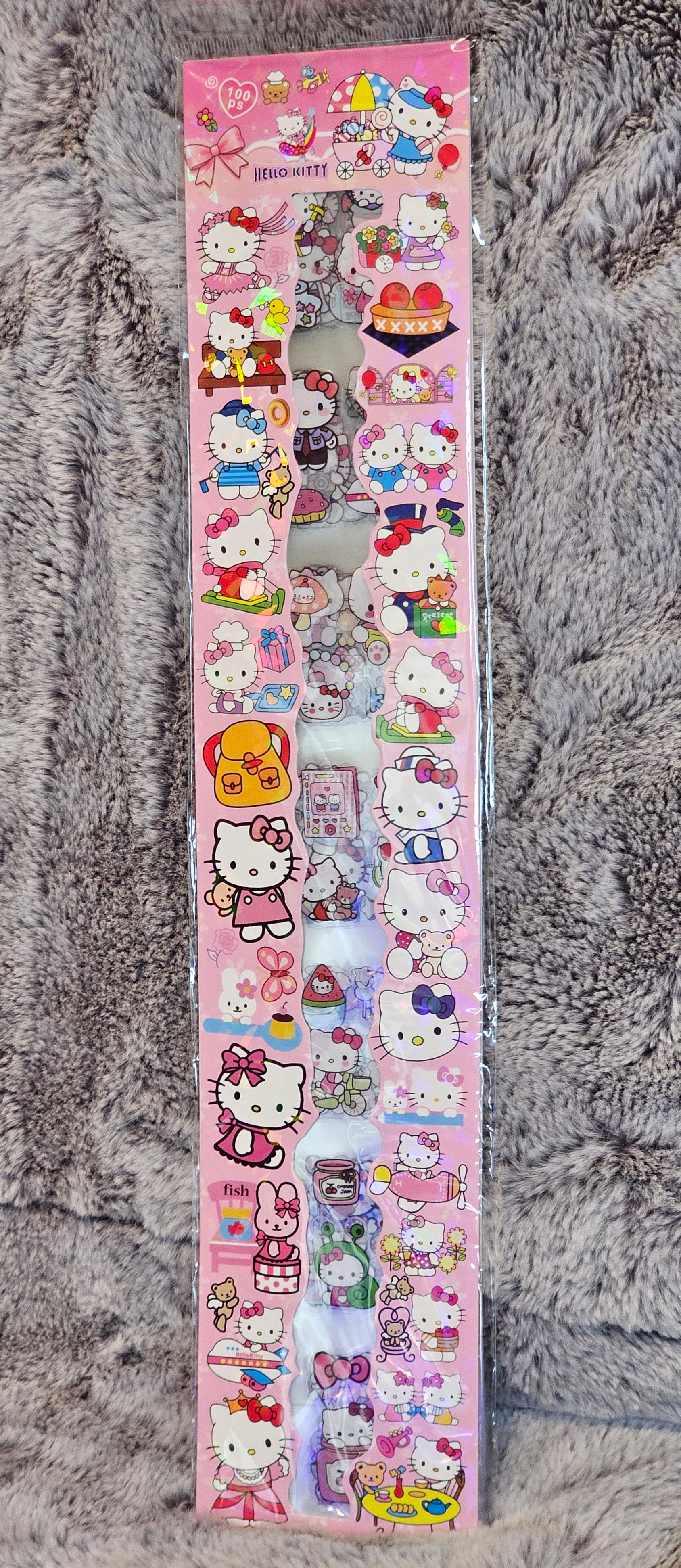 Hello Kitty 100pc Sticker Set