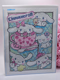 Cinnamoroll Diamond Painting Kit with Frame – 15 x 20cm