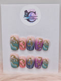 Marble Dreams 24pc Nail Set