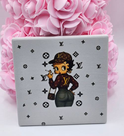 Betty Boop Coaster & Bookmark Set