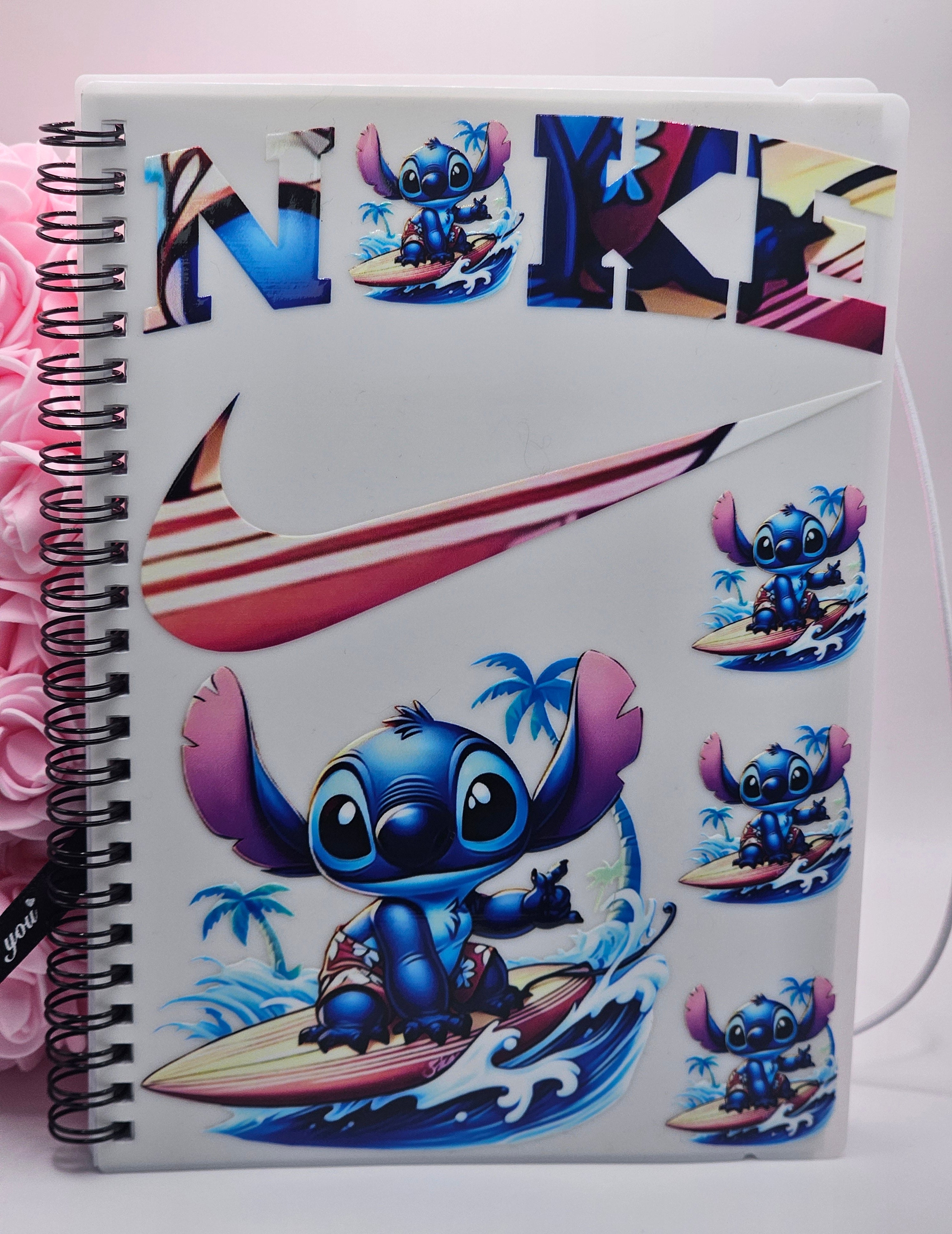 Tropical Alien Surfer Notebook