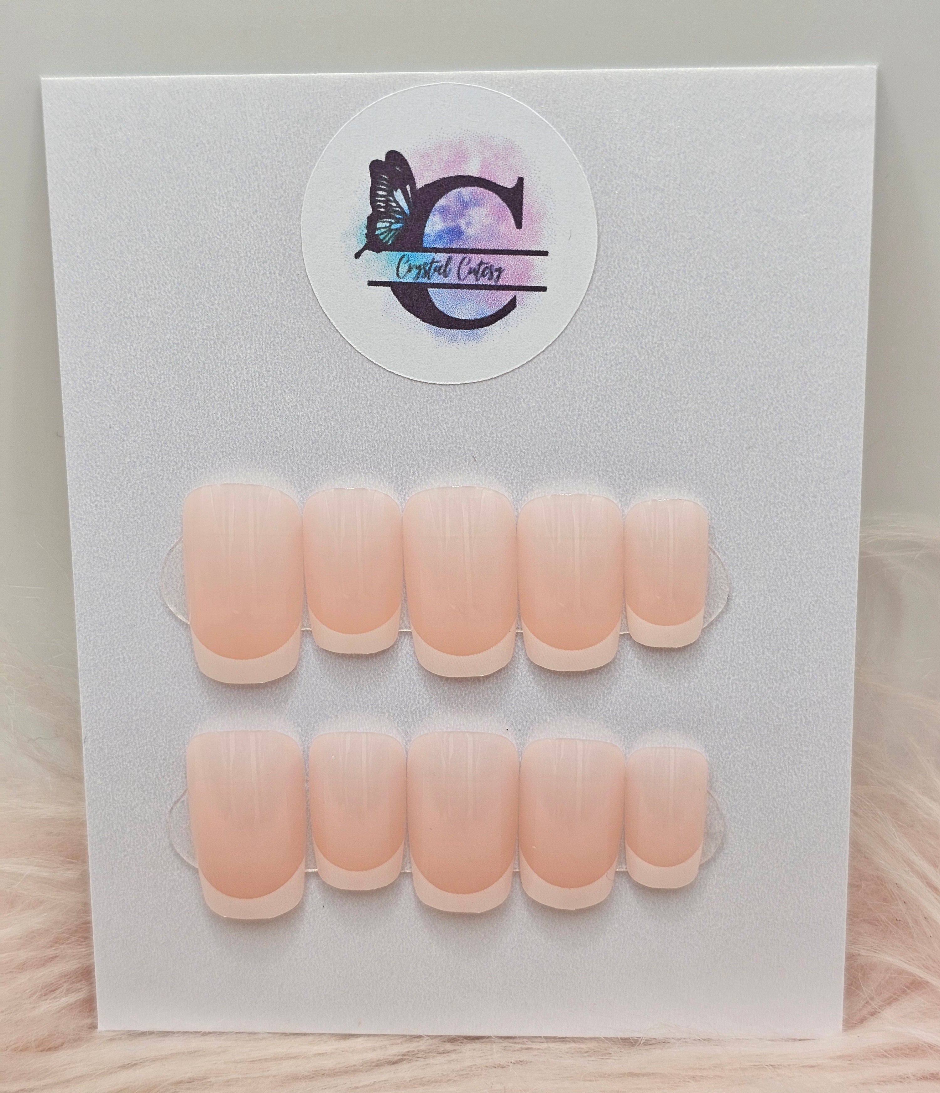 Blush Veil 24pc Press On Nail Set