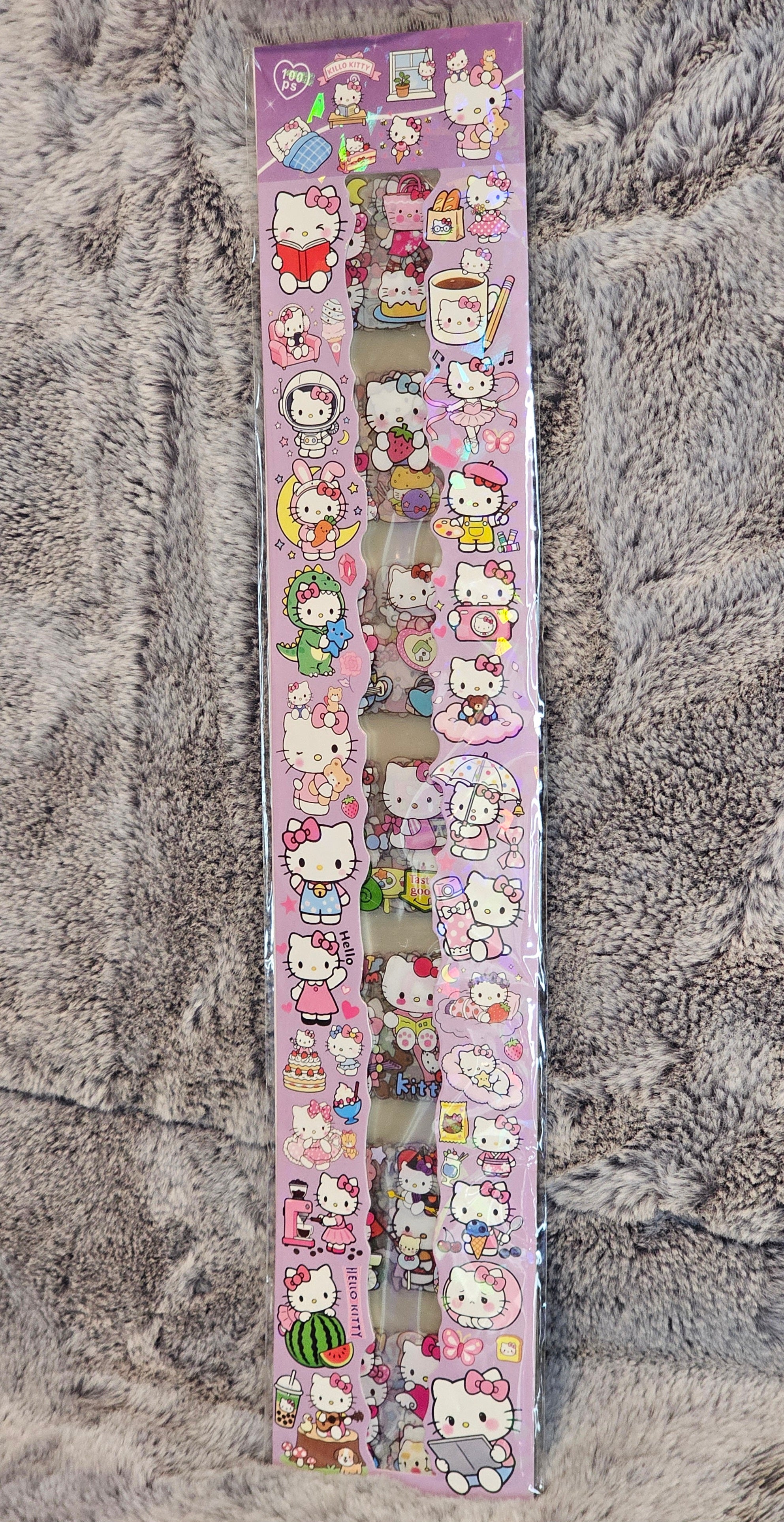 Hello Kitty 100pc Sticker Set