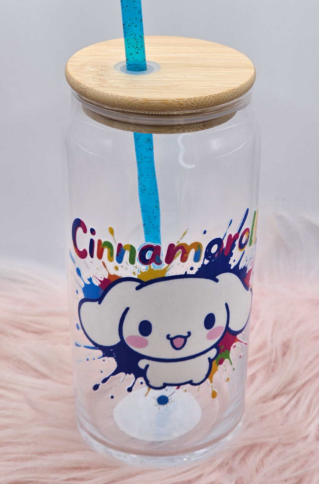 Cinnamoroll Graffiti Glass