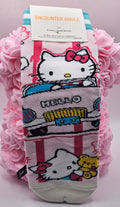 Hello Kitty Car Ride Crew Socks