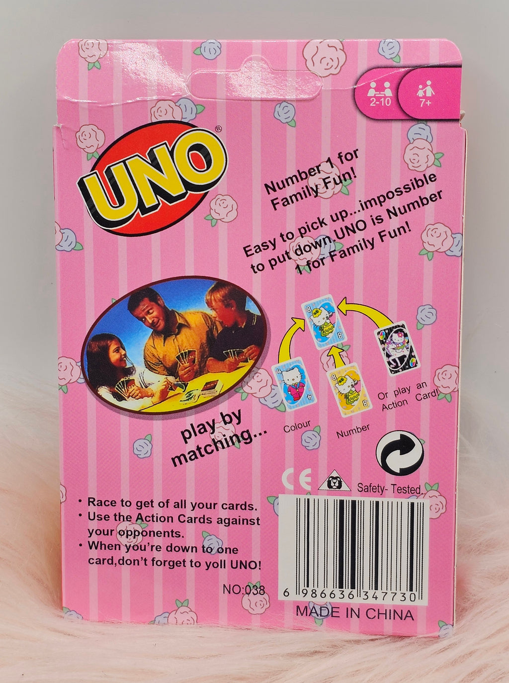 Hello Kitty Uno Card Game