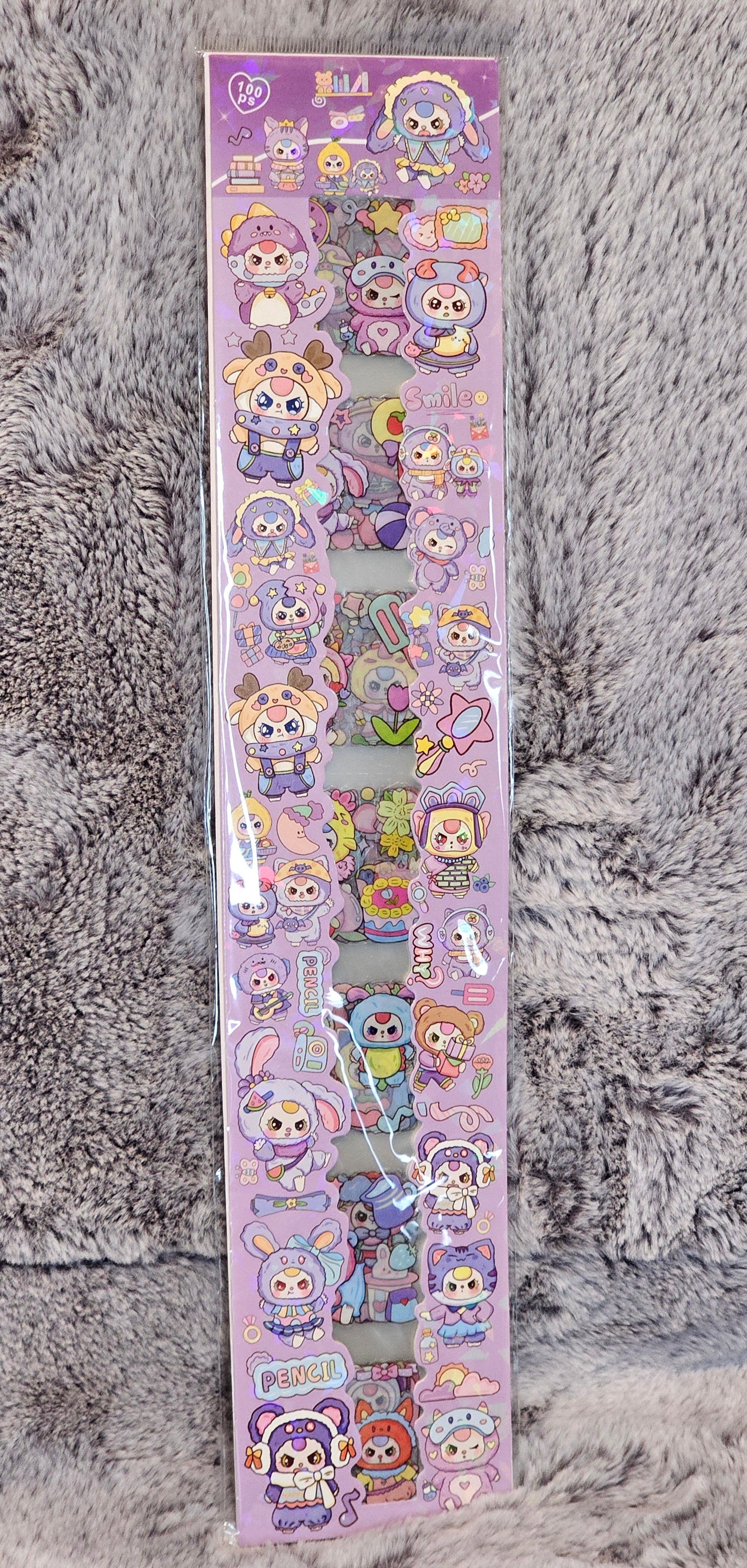 Baby Three 100pc Sticker Set