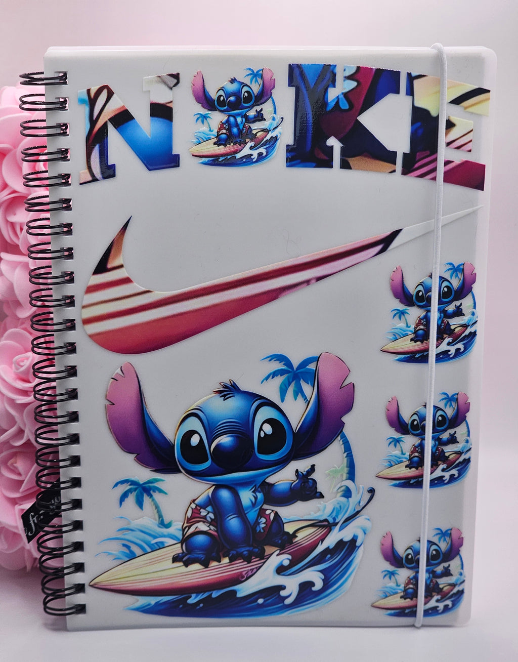 Tropical Alien Surfer Notebook