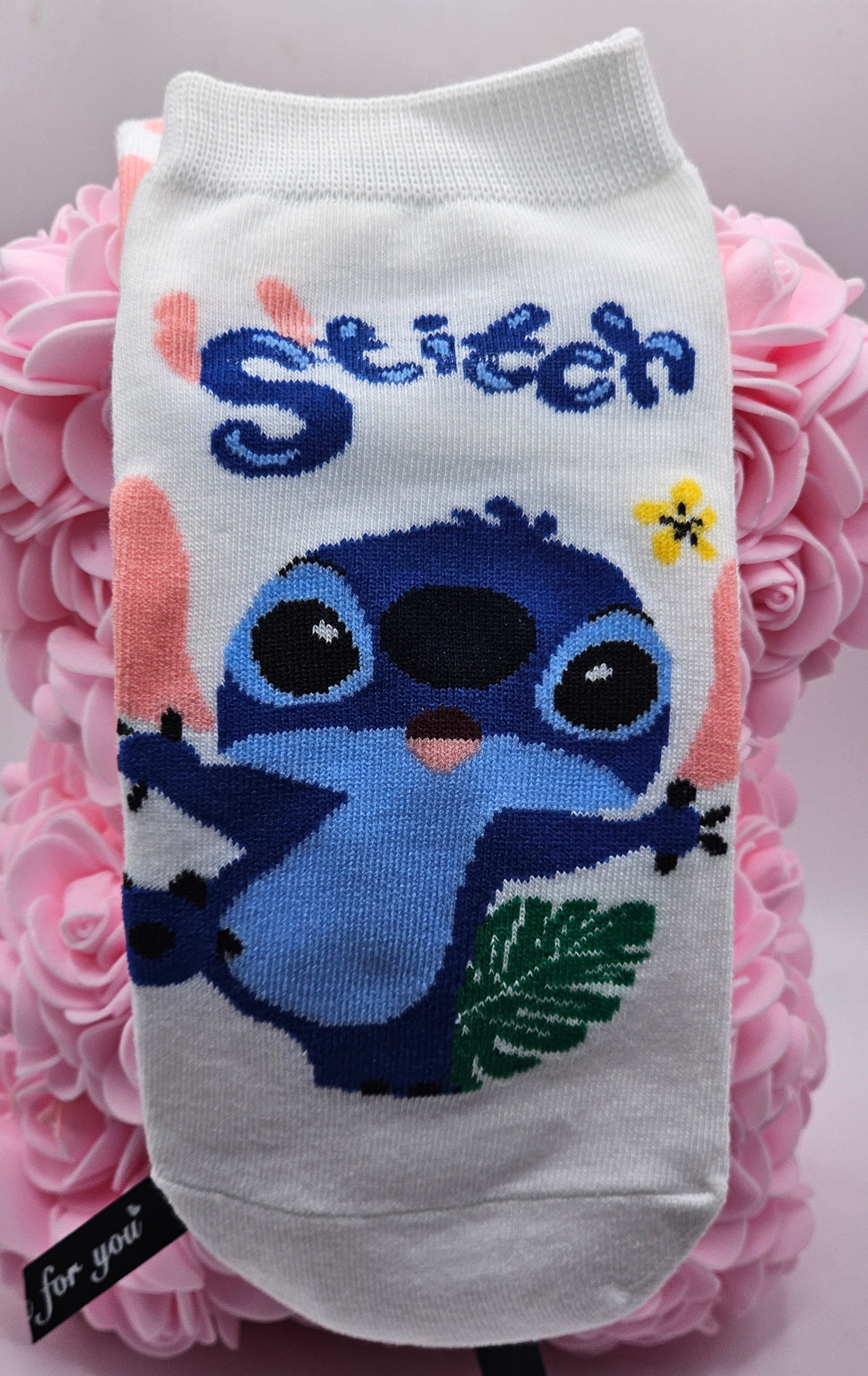 Tropical Vibes Stitch Ankle Socks