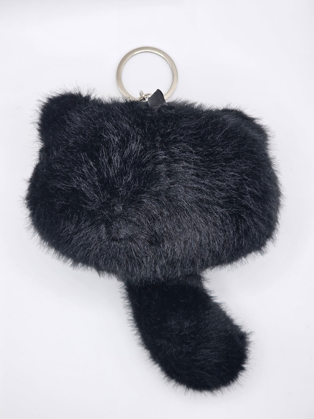 Baby Three Fortune Cat Style Plush Keyring