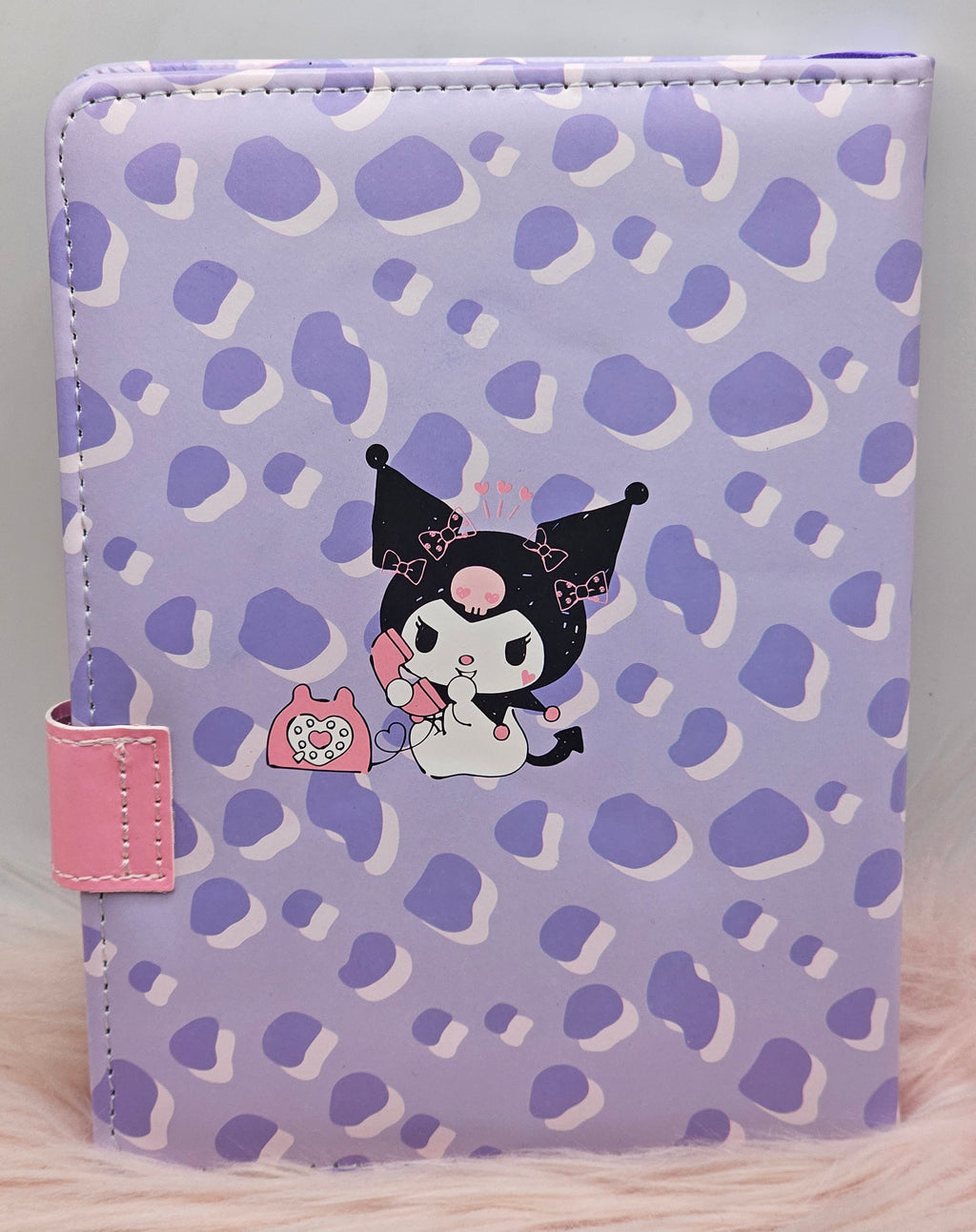Kuromi A5 Magnetic Close Notebook