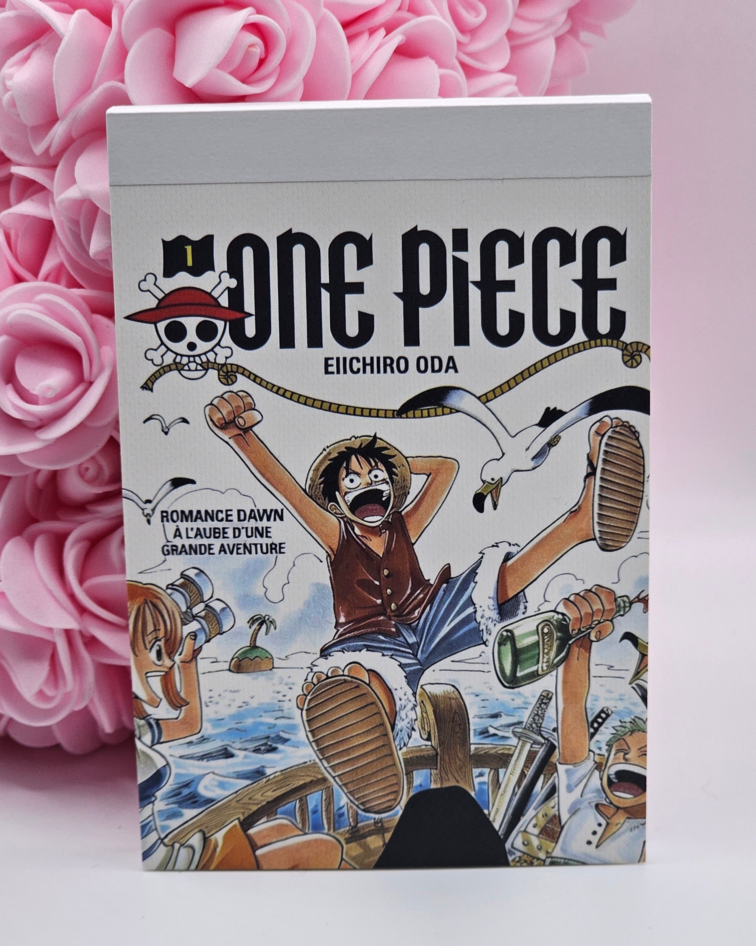 One Piece A6 Memo Pad - Volume 1 Manga Cover