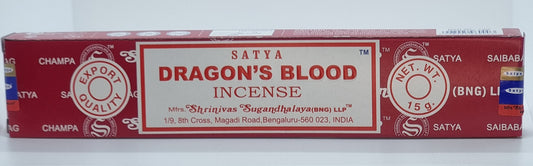 Satya Dragons Blood Incense Sticks